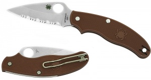 Spyderco Leaf Maroon C94SMR 