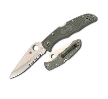 Spyderco Endura 4 Foliage Green Combo C10PSFG
