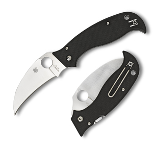Spyderco Superhawk Palin Edg Carbon Fi knives C116CFP