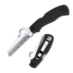Spyderco Saver Salt Spyderedge Bl knives C118SBK