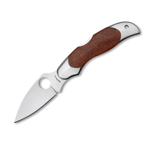 Spyderco Kopa Stacked Wood C92SWP