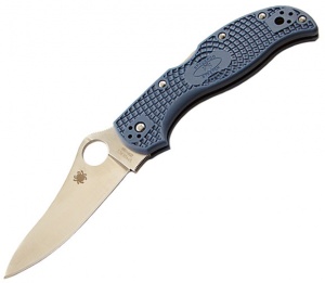 Spyderco Stretch Frn Pl Blue Zdp-189 knives C90PBLE