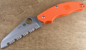 Spyderco UK Pen Rescue knife(C94SOR2)Orange 