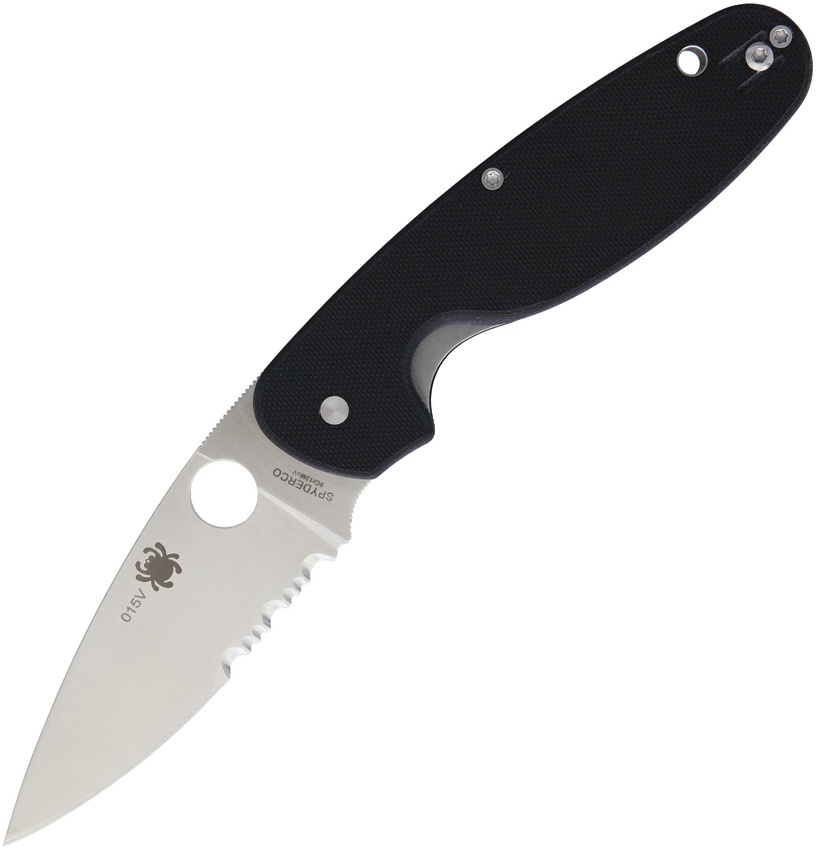 Spyderco Emphasisblack Edge knives C245GPS