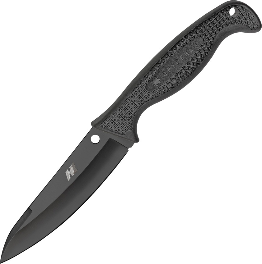 Spyderco Aqua Salt Black Plain knives FB23PBBK