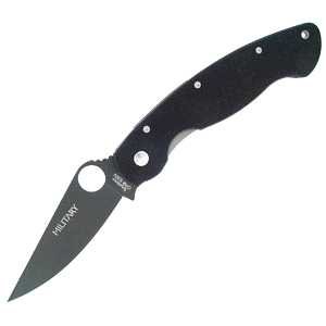 Spyderco SPC36GPSBK MILITARY COMBO BLADE