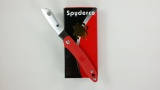 Spyderco C189PRD Roadie Pin Red