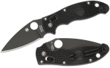 Spyderco MANIX 2-BLK HNDL/BLK BLADE/PLN - C101PBBK2