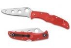Spyderco ENDURA 4 TRAINER/RED HANDLE - C10TR