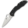 Spyderco DELICA 4-BLACK HNDL/PLAIN EDGE - C11FPBK