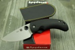 Spyderco FRICTION BLK G-10 PLNEDGE - C167GP