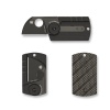 Spyderco C188CFBBKP Dogtag Knife