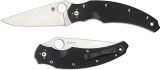 Spyderco OPUS-G-10 BLACK/PLAIN EDGE - C218GP