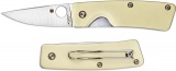 Spyderco C221GPWH Lil Nilakka White-G-10 Ivory