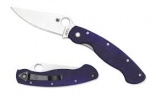 Spyderco Military G-10 Dark Blue C36GPDBL