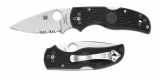 Spyderco NATIVE 5-BLACK HNDL/COMBO - C41PSBK5