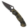 Spyderco Para Military 2 Black Camo Knife C81GPCMOBK2