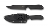 Spyderco STREET BOWIE-BLK HNDL/BLK BLD - FB04PBB