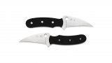 Spyderco Reverse--G-10 Black Handle/Plain Edge SPFB34GP