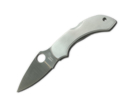 Spyderco Dragonfly--Stainless Steel Handle/Plain Edge SPC28P