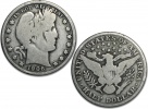 1000 90% Silver Barber Dimes in Avg Circulated Condition ($100 Face Value)