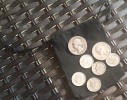 $1 Face Value of 90% Silver Coins Washington Quarters, Roosevelt Dimes, Mercury Dimes