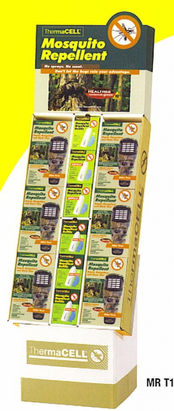 Thermacell Camo & Refill Floor Display mosquito repellent MRF12-612