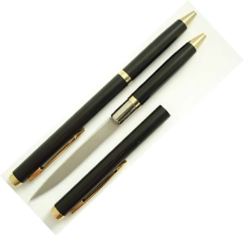 United Cutlery Black Executive Ink Pen W-bl knives UC110