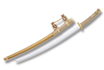 Unicted Cutlery Ceremonial Tachie Gold Samurai Sword UC1107