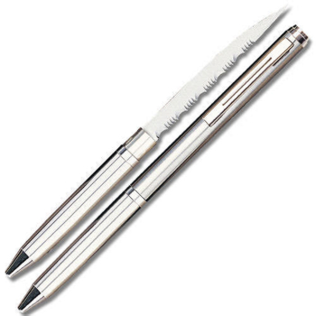 United Cutlery Executive Ink Pen-silver-serr knives UC111S