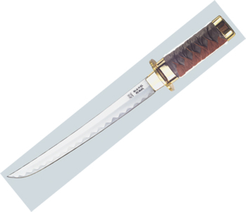 United Cutlery Braided Leather Samurai -tanto knives 1191TANB
