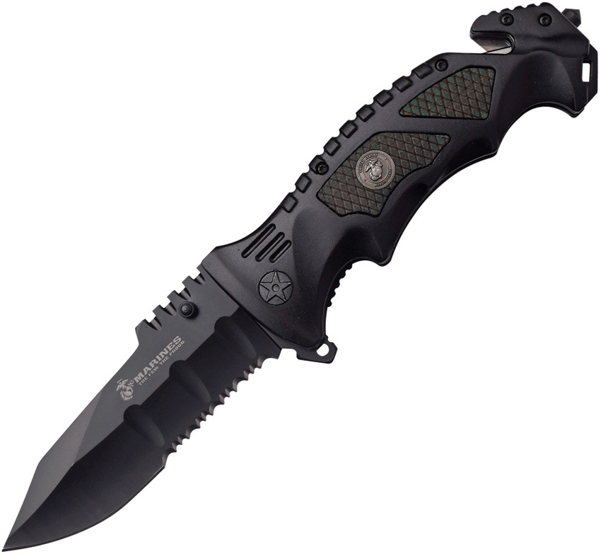 USMC Usmc Linerlock A/o Green knives BRKUSMA1048BG