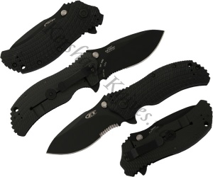 Zero Tolerance 0300ST Black Serrated Knife