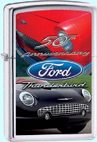 Zippo Ford Thunderbird 50th lights 20862