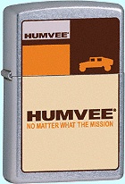 Zippo Humvee Block Street Chrome lights 20933
