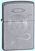 Zippo Maxim Satin Chrome lights 21076