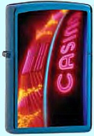 Zippo Luck Be A Sapphire Lighter model 21093