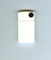 Zippo White matte lighter (model 1614)