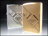 Zippo brushed chrome buckle up lighter (200BSB245)