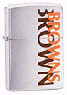 Zippo Brshd Chrme, Cleveland Browns lights 200NFL654