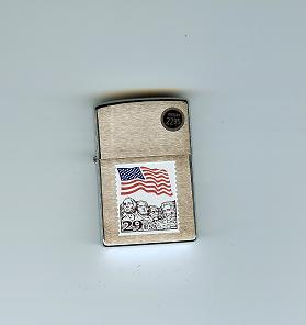 Zippo Brushed Chrome Mount Rushmore 200USP279