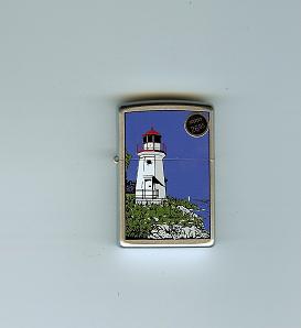 Zippo Satin Chr West Coast Lighth lights 20159
