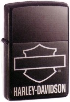 Zippo H-d Open Bar &shield-blk Ice lights 20236