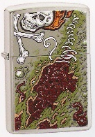 Zippo Nasty Tattoo lights 20409