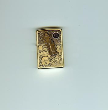 Zippo Brushed Brass, Spaceship lights 204BBSB241