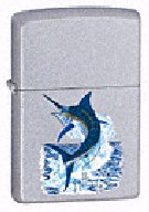 Zippo Guy Harvey Blue Marlin Lighter 205GH
