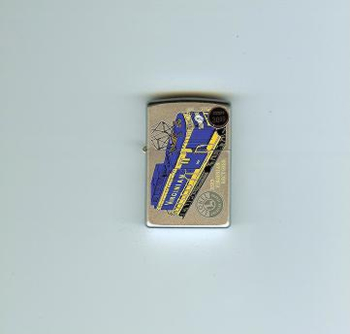 Zippo Satin Chrme, Virginian lights 205LT800