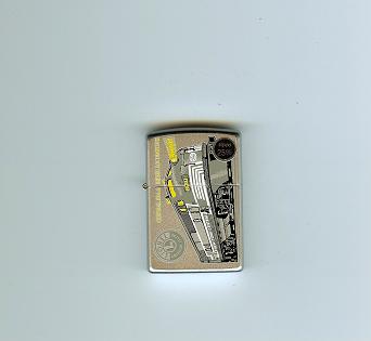 Zippo Satin Chrme, Ny Central lights 205LT802
