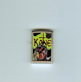 Zippo Satin Chrome Kane lighter (model ZOWWF707) 205WWF707