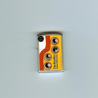 Zippo Satin Chrm, Yellow Sub lights 205YS525